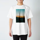 山口大空の夕暮れの街並み スタンダードTシャツ