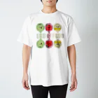 ちゅい🍎End of Food🍎のEnd of Food フルーツ Regular Fit T-Shirt