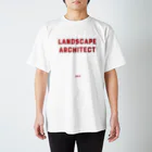 Landscape Architecture｜Studio HataKeの職能シリーズ｜ランドスケープアーキテクト スタンダードTシャツ