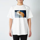 ヒシオのドット絵セダカシャチホコ スタンダードTシャツ