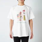 spicemachine-shopのMainichi kodomo noodle Regular Fit T-Shirt