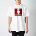 てなが.jpのスエナガくん赤黒 スタンダードTシャツ