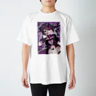 黒蝶羽くろろ🦋🖤💜のハフアニきらきらろろグッズシリーズ Regular Fit T-Shirt