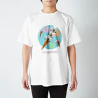 Yuta Yabuzakiのどうぶつタワーバトルアイスクリーム スタンダードTシャツ