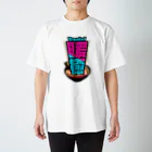 JAPAN-KANJIのDaniel's Kanji  (Ramen motif) Regular Fit T-Shirt