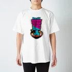 JAPAN-KANJIのDavid's Kanji  (Ramen motif) スタンダードTシャツ