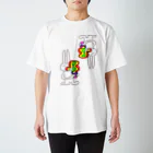 YOYOYORRRのらーめんうさぎ Regular Fit T-Shirt