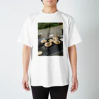 着る焼き芋屋さんの持ち歩き用ホタテのバター焼き スタンダードTシャツ