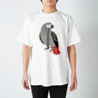 Tree Sparrowのヨウム Regular Fit T-Shirt