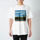 Soup Syrupの#0016 | Pool Hotel 01 Regular Fit T-Shirt