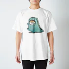 ほんわかしばいぬのほんわかしばいぬ(恐竜) Regular Fit T-Shirt