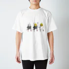 久保田キコリの運気UPシャツ【オカメインコ集合】 Regular Fit T-Shirt