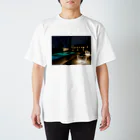 fullmoonのお洒落なプールサイド Regular Fit T-Shirt