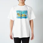 くぼ山さんちの心をつかむ猫 Regular Fit T-Shirt