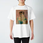 世界美術商店の女優ジャンヌ・サマリーの肖像 / Portrait of the Actress Jeanne Samary スタンダードTシャツ