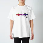 KNOWフードラジオのアントシアニン×ぶどう×いちご×化学構造式 Regular Fit T-Shirt