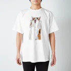 トコロコムギのあくびが出るにゃ〜〜〜 Regular Fit T-Shirt