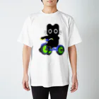 Suzutakaのくろねこクロル（三輪車） Regular Fit T-Shirt