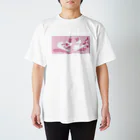 mayoi-chanの空想スニーカー　Pink×Pink スタンダードTシャツ