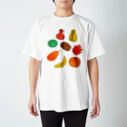 犬田猫三郎のカラフルフルーツ Regular Fit T-Shirt