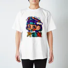 愉快レトロ雑貨屋★39太郎の片頭痛 Regular Fit T-Shirt