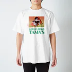 シーズーっぽいしろくろの犬たちのSUIKA DAISUKI TAMA'S スタンダードTシャツ