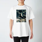 古武術 天心流兵法グッズの猫侍シャツ Regular Fit T-Shirt