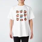 りんごくんのおみせのいろんなりんごくん Regular Fit T-Shirt