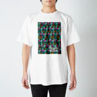 SHOP#696の三色ラムオジpattern Regular Fit T-Shirt