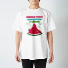 キッズモード某のスイカクライミング(空なし、雲フチありVr） Regular Fit T-Shirt