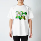 キカチュウ/猫峰四葉のきのあし_017 Regular Fit T-Shirt