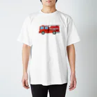 chicodeza by suzuriのレスキュー車 Regular Fit T-Shirt