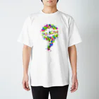 あいむないん Official ShopのTシャツ（スプラッシュロゴ） Regular Fit T-Shirt