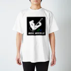 MusicMuscular OfficialshopのBOXロゴ Regular Fit T-Shirt
