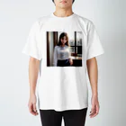 女子シャツ屋の銀行員女子 Regular Fit T-Shirt