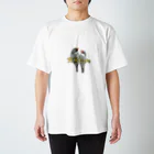 oikenokaeru3の文鳥Cafe Regular Fit T-Shirt