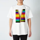 Mille-Feuille(ミルフィーユ）ファッション館の色鉛筆ジッパー Regular Fit T-Shirt