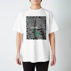 DiNOSAUR MARKeT/恐竜の考える恐竜 竜脚類  鳩の巣原理 Regular Fit T-Shirt