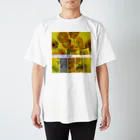 art-Laboのゴッホ 【世界の名画】 ひまわり ポスト印象派 絵画 美術 art Regular Fit T-Shirt