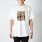 sankaku屋のつけまつげアクセサリーTシャツ Regular Fit T-Shirt