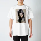 News US Suzuri Storeの侍 サムライアート 其の五 スタンダードTシャツ