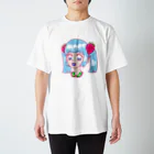 FLOWERSのかわいい Regular Fit T-Shirt