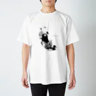 ushidahanatoriの野付半島の野鳥 Regular Fit T-Shirt