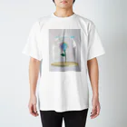 HI-KUN ART MUSEUM　　　　　　　　(ひーくんの美術館)のしあわせを呼ぶ薔薇 Regular Fit T-Shirt