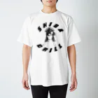 MessagEの黒柴ドリル Regular Fit T-Shirt