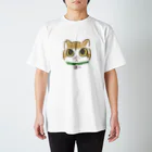 こたろうといっしょの茶々丸、癌をやっつけろ！（文字なしver） Regular Fit T-Shirt