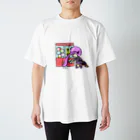 ツインテールな女の子のガチャガチャ回す Regular Fit T-Shirt