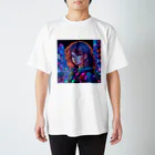 aokitaのAI art girl -pixel art- Regular Fit T-Shirt