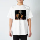 世界美術商店の積み重ねた骸骨 / Pyramid of Skulls スタンダードTシャツ