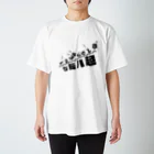 jamfish_goodiesのFUNNY熟語「七転八起」 Regular Fit T-Shirt